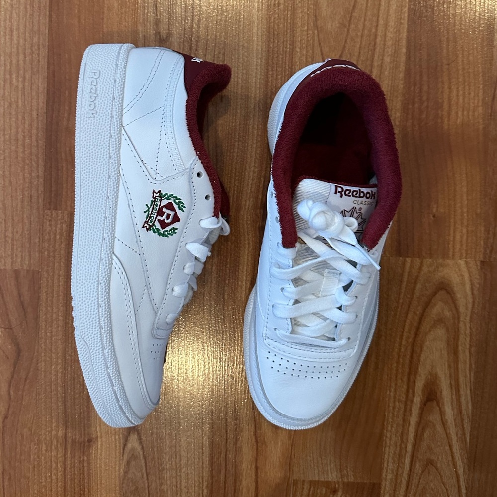 NEW REEBOK Club C 85 Unisex OG Crest Vintage Sneakers 5.5